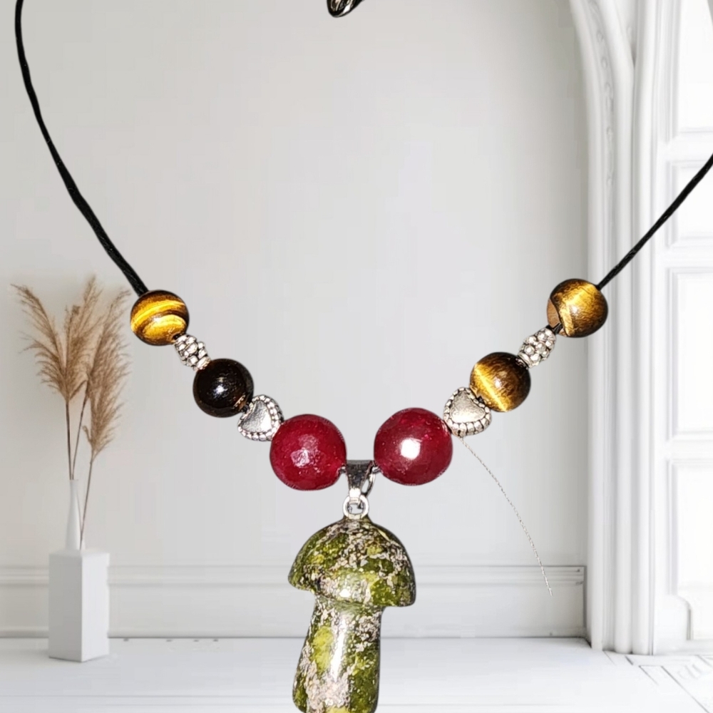 Healing Stones Beaded Necklace